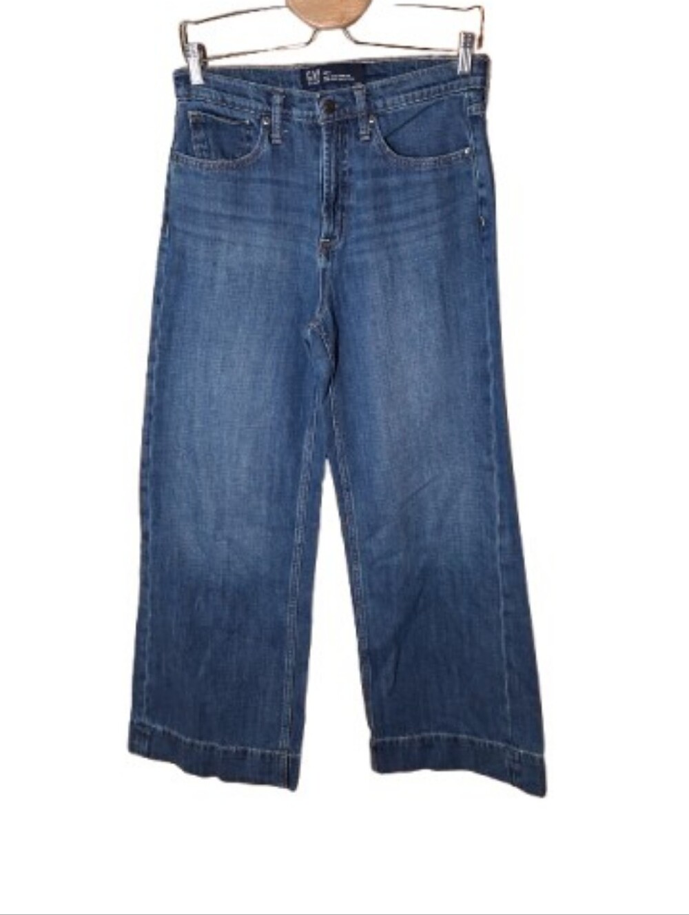 Gap High Rise Wide-Leg Jeans 28
